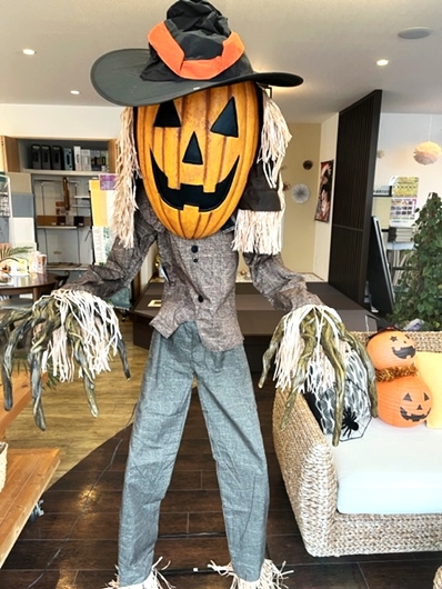 ライズホームにかぼちゃモンスター現る！