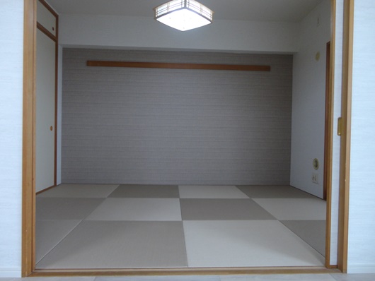 ハーフ畳でモダンな和室にリメイク！