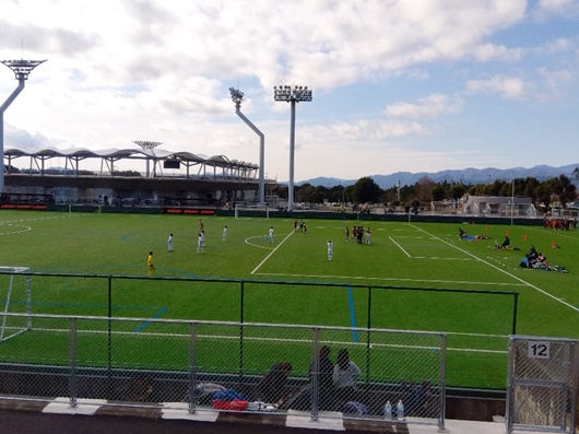 サッカー応援で静岡に行ってきました！