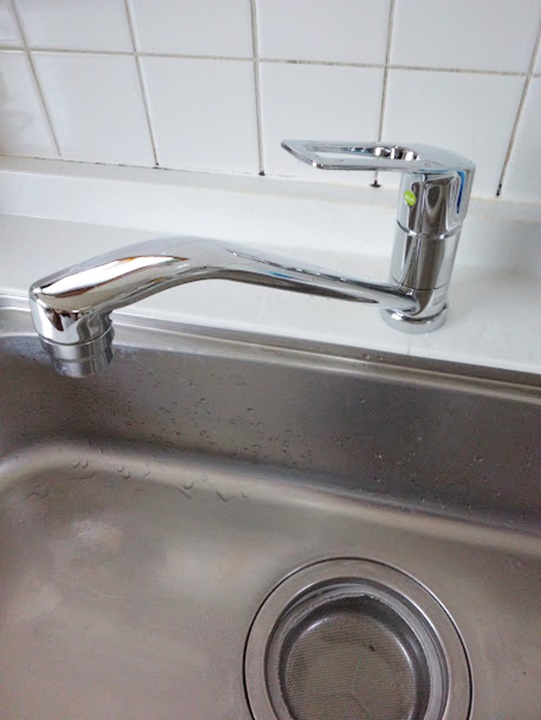 ある日突然‥ キッチンの蛇口レバーが！！