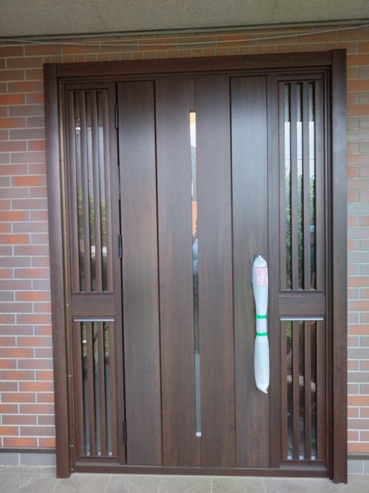 防犯性アップ！玄関ドア交換工事