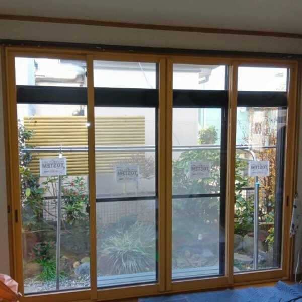 戸建リビング　インプラス・スペーシア窓断熱リフォーム