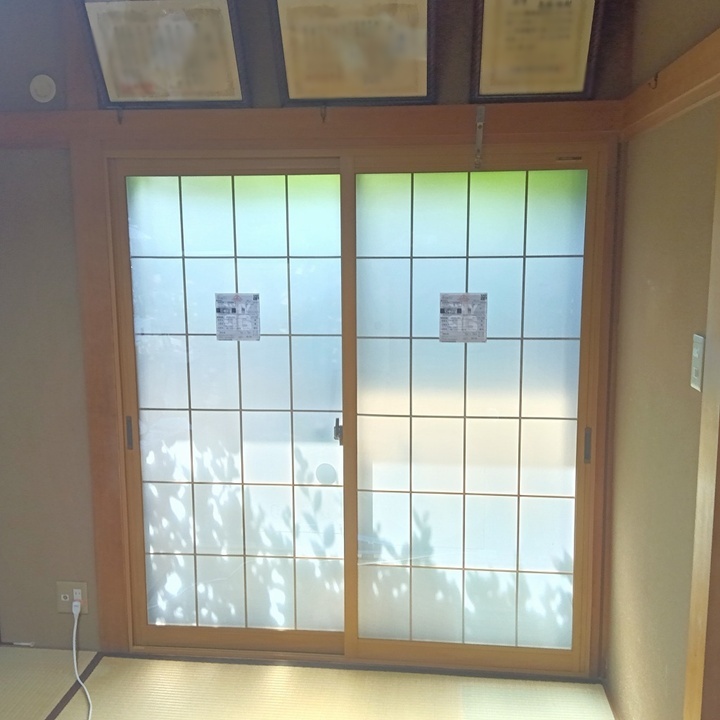 内窓設置！和紙調ガラスで雰囲気ある空間