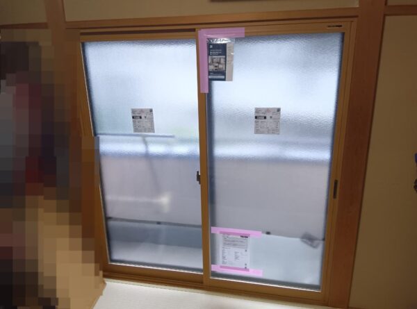 戸建和室　内窓設置窓断熱リフォーム