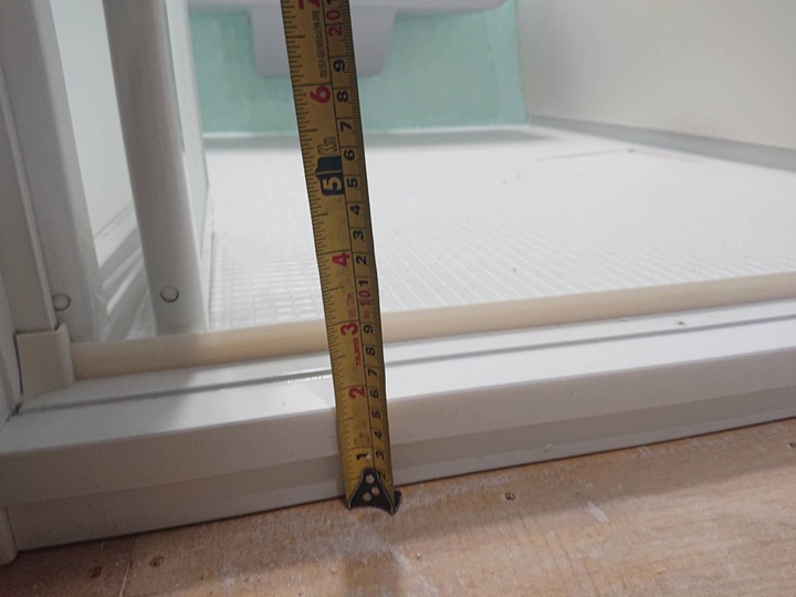 浴室入口の段差もだいぶ解消されました。