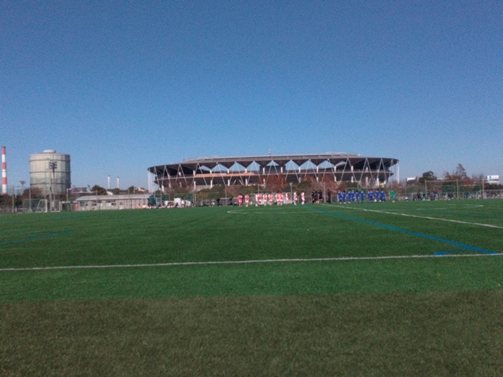 フクダ電子での子供のサッカー応援！