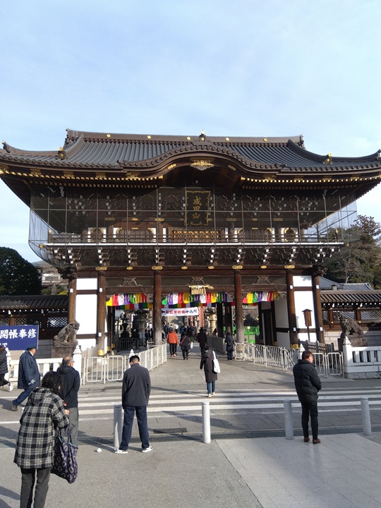 成田山新勝寺へ初詣に行ってきました