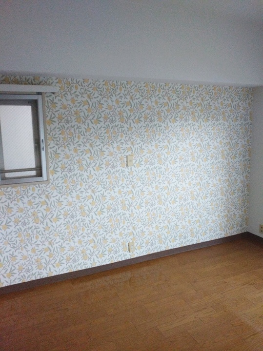 アクセントクロスでこだわりの内装空間