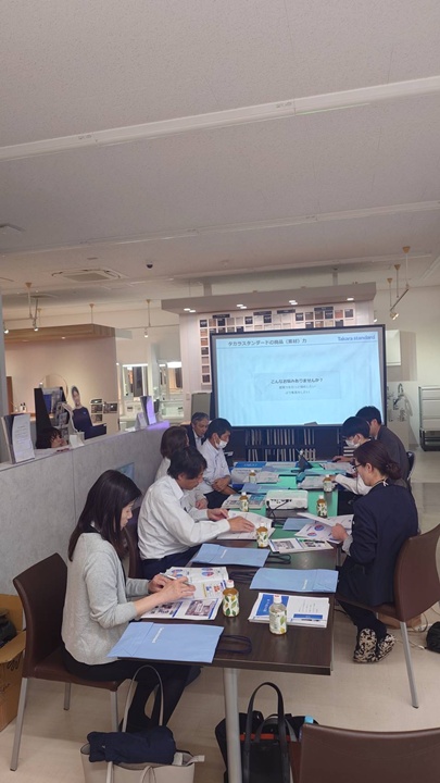 タカラ船橋ショールームでの商品研修会
