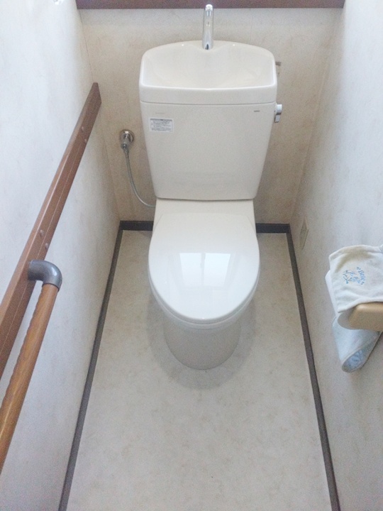 スピード対応！戸建トイレ交換工事