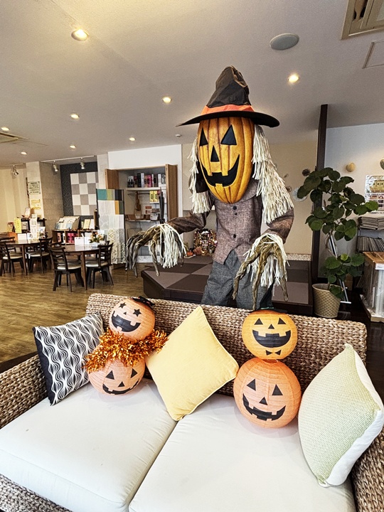 ショールームがハロウィン仕様になりました♪